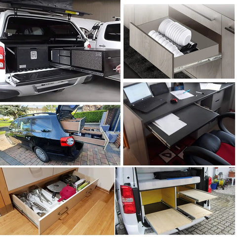 Soft Close Drawer Slides 30 Inch Heavy Duty Self Closing Cabinet Drawer Runners With 3 Fold Full Extension Ball Bearing Slides Detachable 750mm 30in And 300mm 12in Built To Last For Durable Kitchen Furniture Hardware used in various setups