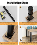 Installation steps for adjustable furniture legs 10 to 17 inches set of 2 heavy duty replacement support legs for sofa bed dresser chair black finish