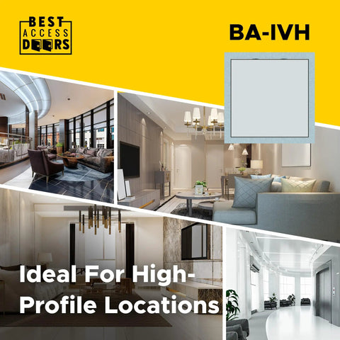 Heavy Duty No Hassle Slick Seamless 22 By 30 Drywall Inlay Access Panel For Walls And Ceilings in upscale environments.