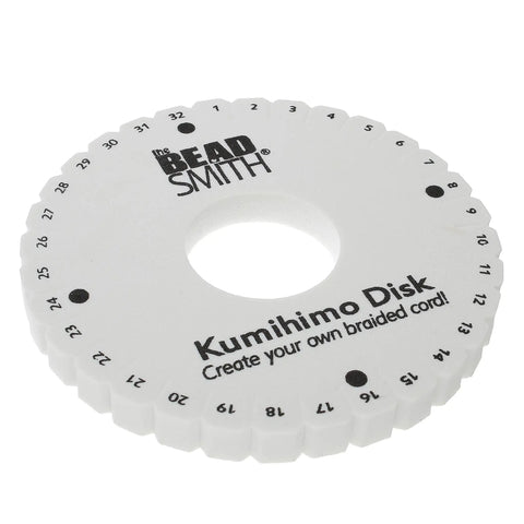 Round Kumihimo Disk Set For Jewelry Making, 6 Inch Diameter Dense Foam, Three-Eighth Inch Thick, Must-Have Braiding Tools Kit With Ten Disks