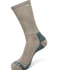 Lightweight Hiking Socks With Permethrin Bug Repellent For Mosquitoes, Ticks, And More, EPA-Registered Outdoor Gear For Men, Khaki, Size Large