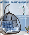 Heavy Duty Hammock Hanging Kit Two Pack Holds Up To 1300 Lbs With M8 Hardware Spring Hammock Chair Kit for indoor use