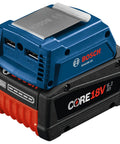 18V Portable Power Adapter With Dual Charging For Two Gadgets At Once Heated Jacket Port For 12V Use Metal Belt Clip