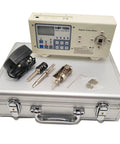 Pro Grade Digital Torque Meter Portable Torsion Tester With LCD HD Display Easy Read Controls Peak And Tracking Modes Three Unit Options Torque Wrench Size Compatible For Screws And Fasteners 100 Kg Capacity 10 Nm Dynamometer with case and adapters
