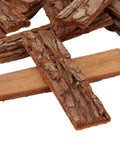 Straight Up Essential 4 Inch Craft Sticks, 45 Pcs Natural Wood Twigs With Original Bark For Rustic Diy Photo Props, School Art Projects And Handmade Card Making, Hella Versatile Bulk Supplies, showing various wooden craft sticks with bark.