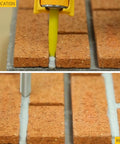 Application of Mortar Fix Go-To Sealant In Limestone Color For Repairing Damaged Mortar Joints And Gaps A Flexible One Component Polyurethane Elastomeric Sealant In A 10.1 Fl Oz Cartridge That Blends Well On Rough Stucco Surfaces