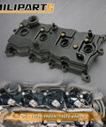 Nissan 2.5L Engine Valve Cover With Gasket Bolts And Oil Filter Cap Fits 2007-2013 Altima And Sentra Replaces 13264-JA00A 13270-JA00A