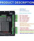 DM556S driver settings for 3 Axis Nema23 Stepper Motor Kit Beefed Up 425oz In Torque 3A 112mm Hybrid Motors CNC Kit