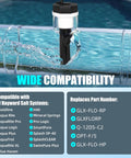 Flow Switch Replacement For Hayward Salt Systems And Salt Cells With 15 Ft Cable Compatible With GLX-FLO-RP, GLX-FLO-HP, And OPT-FS