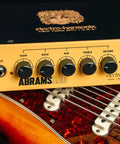 Abrams100 100W Guitar Amp Head With Class D Power, Ultra Lightweight Two And A Half Pound Build, High Headroom on a guitar