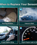 Camshaft Position Sensor For GM Trucks And SUVs Including Silverado 1500 2500 3500 Tahoe Suburban Express Trailblazer Savana Sierra Yukon Envoy Escalade H2 Replaces 12591720 PC620 signs of poor acceleration and check engine light