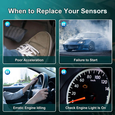 Camshaft Position Sensor For GM Trucks And SUVs Including Silverado 1500 2500 3500 Tahoe Suburban Express Trailblazer Savana Sierra Yukon Envoy Escalade H2 Replaces 12591720 PC620 signs of poor acceleration and check engine light