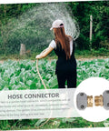 Ditch That Leaking Hose With This Super Solid Garden Hose Repair Kit Featuring Tough Aluminum Alloy Connectors Quick Release Fittings And Durable Weatherproof Adapters To Fix Your Lawn Sprinkler Setup In A Flash. Hose connector kit for garden watering