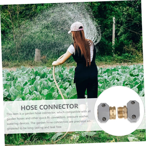 Ditch That Leaking Hose With This Super Solid Garden Hose Repair Kit Featuring Tough Aluminum Alloy Connectors Quick Release Fittings And Durable Weatherproof Adapters To Fix Your Lawn Sprinkler Setup In A Flash. Hose connector kit for garden watering