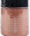 Dope Metallic Lunar Acrylic Craft Paste For Stenciling And Diy Art Projects With Fresh Fire Traffic Orange Shade In A Solid Two Ounce Tube.