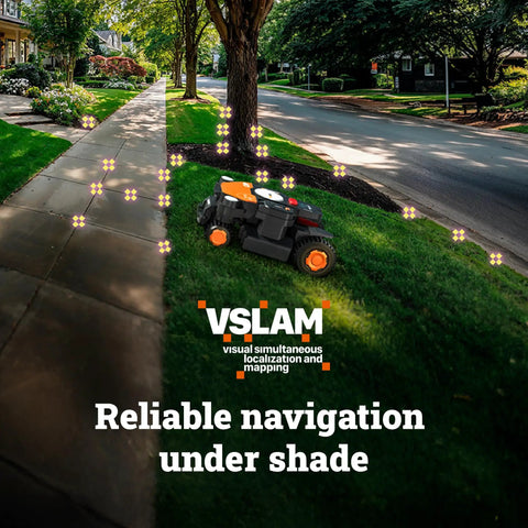 Landroid Vision Cloud 4WD Robot Lawn Mower No Perimeter Wire For One Acre With AI Obstacle Avoidance And RTK Cloud Navigation