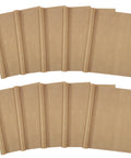 Nonstick PTFE Teflon Sheets For Heat Press 16x20, 10 Pack, Reusable Double Sided Sheets For T Shirts Hats Sublimation Crafting And Baking, shown in a stack