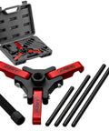 Harmonic Balancer Puller Kit For Cars And Trucks With Adjustable 3-Jaw Design Fits Most Late Model Automobiles Remove Damper Pulleys