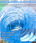 Close-up of Two Inch Soft Flexible Permeable French Drain Pipe With Non Woven Filter Fabric highlighting material and design.