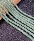 Real Deal Natural Stone Cylinder Spacer Beads For Sick DIY Jewelry Creations 2X6Mm Abacus Shape hand polished fluorite bead strands.