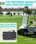 Golf Cart Accelerator Pedal Box Micro Switch For EZGO TXT 1994 Up Replacement 25861G01 with golf cart background