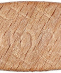 Close-up of a beechwood biscuit from Pro Grade Beechwood Biscuits And Plates 80 Piece Set For Precision Dowel Joints