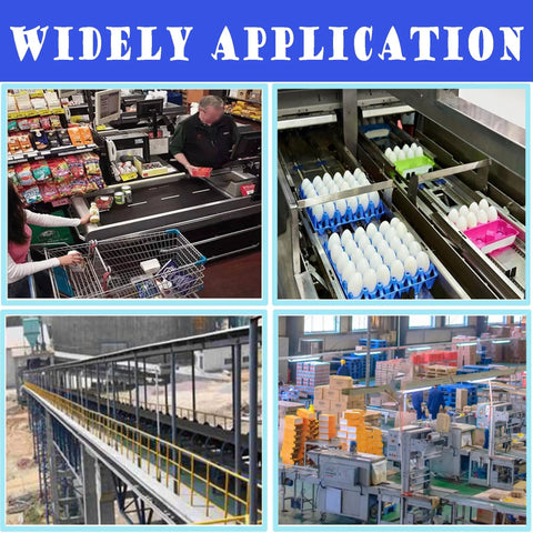 Flat Belt Conveyor With PVC Belt For Benchtop Use Transport Conveyor With Single Guardrail Stainless Steel Frames uses