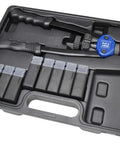 Plusnut and Extra Long Rivet Nut Setter Kit With 13 Inch Length Metric and SAE Includes Nine Sizes in carry case