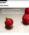Radishes on Elite 31 Inch Undermount Stainless Steel Kitchen Sink With Left Double Bowl And Strainer 18 Gauge T304 surface.