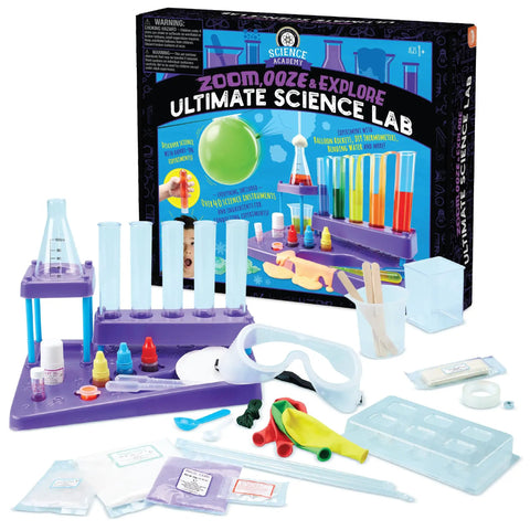 Ultimate Science Lab Kit For Kids And Teens Ages 8 And Up With Over 40 Hands On Experiments And All Materials Included Zoom Ooze And Explore