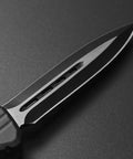 Close-up of 440C stainless steel blade of Outdoor Pocket Knife for Camping and EDC 9 Inch Overall Length 3.6 Inch Blade