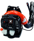 Backpack Leaf Blower Pro Grade Gas Powered 63.3cc Delivers 756 CFM And 234 MPH Commercial Grade Power with Echo branding