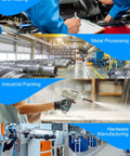 Pro Grade Auto Paint Coating Thickness Gauge With Ultra High Probe For Spot-On Car Paint Measurements 0 To 2000 Micrometers, Dual Principle Sensor, Easy Readout, Field Ready Finish Inspection Tool used in repair, metal processing, painting