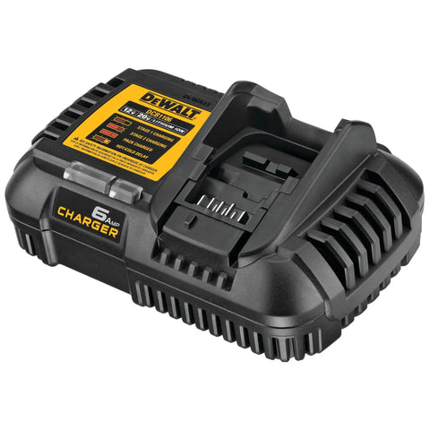 All In One Battery Charger For 12V Max, 20V Max, And FlexVolt 20V 60V Max Packs with compact design and LED indicator