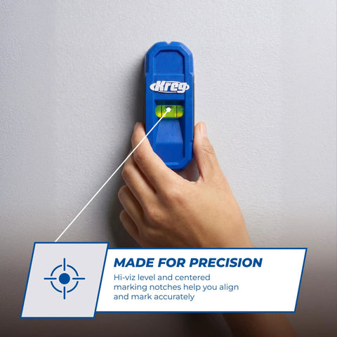 Handy Dandy Magnetic Stud Finder Reliably Pinpoints Wood Framing Metal Studs Plus Hidden Screws And Nails In Drywall Hands Free Wall Holder Scanner Built Tough For Contractors And Weekend Warriors