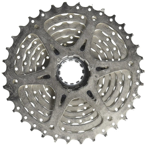 9 Speed Cassette 11-34T HG400 For MTB And Trekking Alivio M3100 Compatible Durable Silver Ni Ni Plated