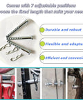 Six Pack Built Tough Heavy Duty Adjustable Multi Hole Eye Pins Clevis Pins Fasteners With R Clip For Farming Equipment