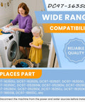Premium Stainless Steel Washer Suspension Rods Replacement Kit For Front Load Washers DC97-16350E, Fits WA45H7000AW A2 And Similar Models, Heavy Duty, 1.5x Thicker, Quiet, Smooth Operation, Easy DIY Install, Durable Support For Balanced Loads; washer in laundry room