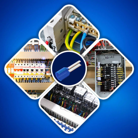 All In One Wire Ferrules Kit With Copper End Terminals And Nylon Insulated Ends Includes Uninsulated And Insulated Cord Pin Ends