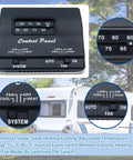 RV Thermostat Replacement 7330F3852 control panel for Mach 15 Series Mach 3 Plus Mach 1 Power Saver Mach III Power Saver Mach 8