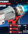 Cordless Sheet Metal Cutter Nibbler with 221 Foot Pounds of Torque Cuts 18 Gauge Steel Brushless Motor Design