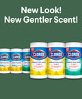 Allergy Season Disinfecting Wipes Bleach Free Multi Surface Cleaner Antibacterial Fresh Scent Crisp Lemon 75 Count Each Pack Of 3 Kills 99.9 Percent Of Viruses And Bacteria Including COVID 19 For Quick Easy Cleanups displayed