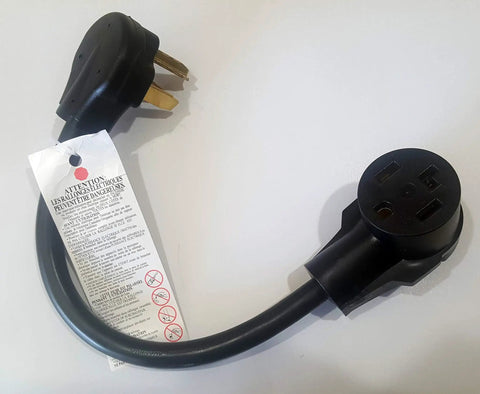 Beat Range Anxiety With Heavy Duty Universal Ev Charger Adapter Convert Dryer Plug To Outlet Level One And Two Electric Vehicle Charging Cable 220 Volt Nema Evse Connector image showing a heavy-duty universal charger adapter with black cable.