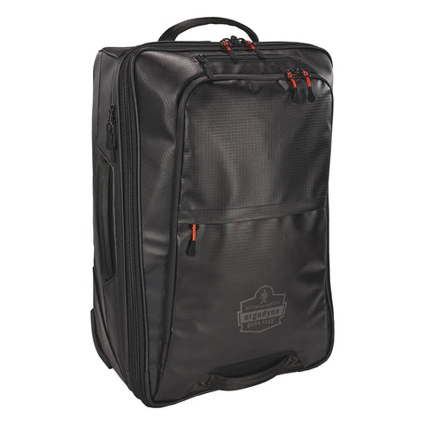 Soft Sided Rolling Carry-On Bag That Expands Up To 1.5 Inches For 42 Liter Capacity, Durable Water-Resistant Tarpaulin With 600D Ripstop
