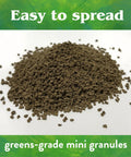 Bio Turf All Natural Lawn Fertilizer For Grass And Ornamentals, 8-3-5 NPK Granular Formula, OMRI Listed Organic Lawn Food