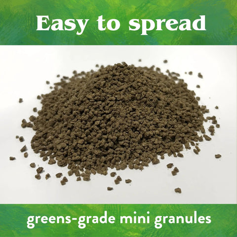 Bio Turf All Natural Lawn Fertilizer For Grass And Ornamentals, 8-3-5 NPK Granular Formula, OMRI Listed Organic Lawn Food