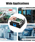 High Efficiency Preheating Rework Station 450W SMD BGA hot plate in use for various electronic and communication maintenance tasks