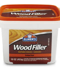 Elmer's Carpenter's Interior Wood Filler For Holes Dents Scratches And Gouges In Wood Wallboard Molding And Painted Surfaces 16 Oz
