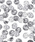 Clutch Badge Pin Backs Replacement Set 10 Mm Nickel Plated Brass For Insignia 50 Pack Silver Durable Locking Clips