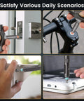24 In 1 Magnetic Ratchet Screwdriver Set With Precision Bits for home repairs and electronics use